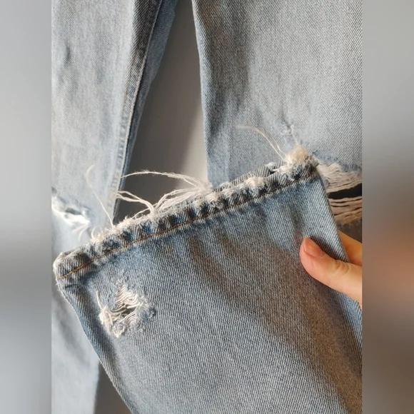 Agolde Jeans 90's Ultra High Rise Size 23 - Picture 8 of 15
